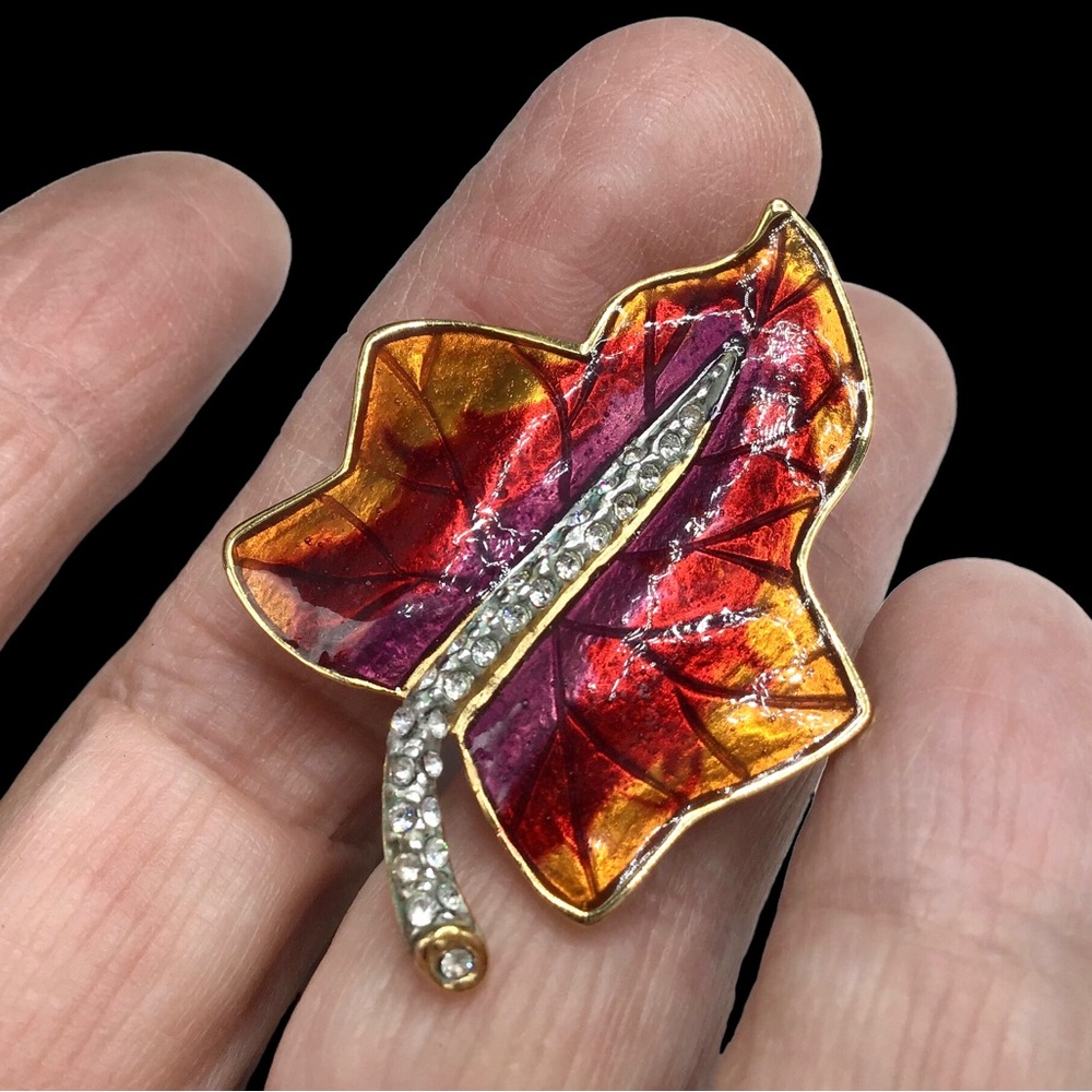 🌺Rare Bijoux Casico Brooch - Picture 2 of 10